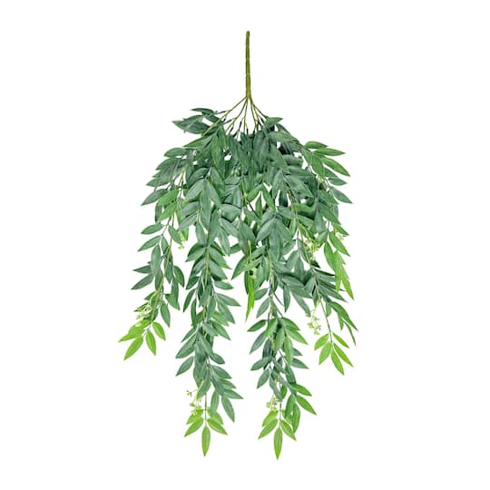 31" Hanging Ruscus with Berry Bush by Ashland®
